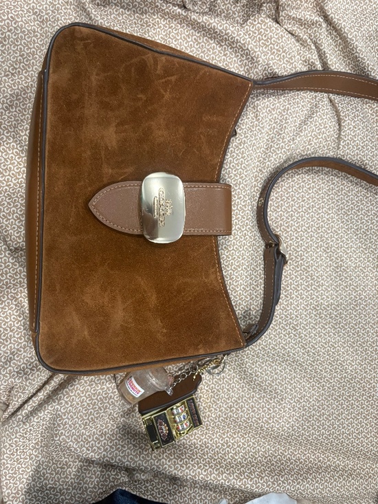 Coach Handbags - Coach suede